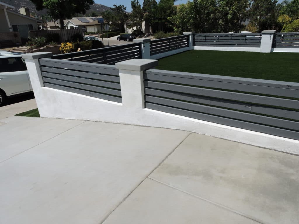 frontyard remodel san diego 92128