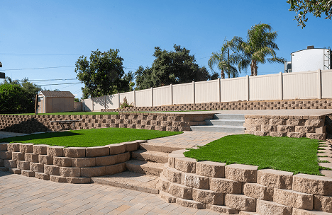 Completed turf project