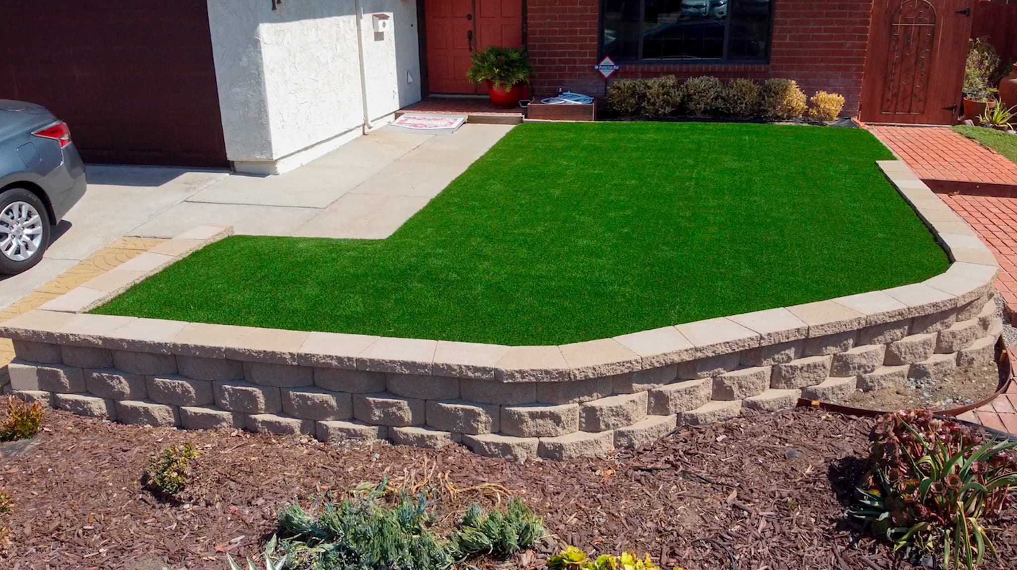 Bob & Carol | Front Yard | 92126