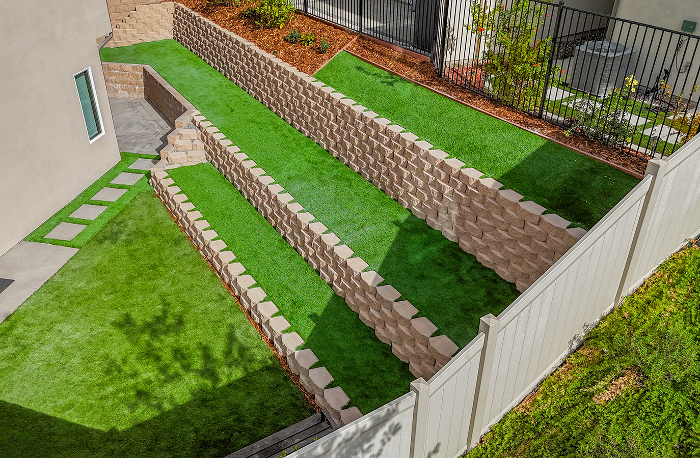 concrete block retaining wall San Diego