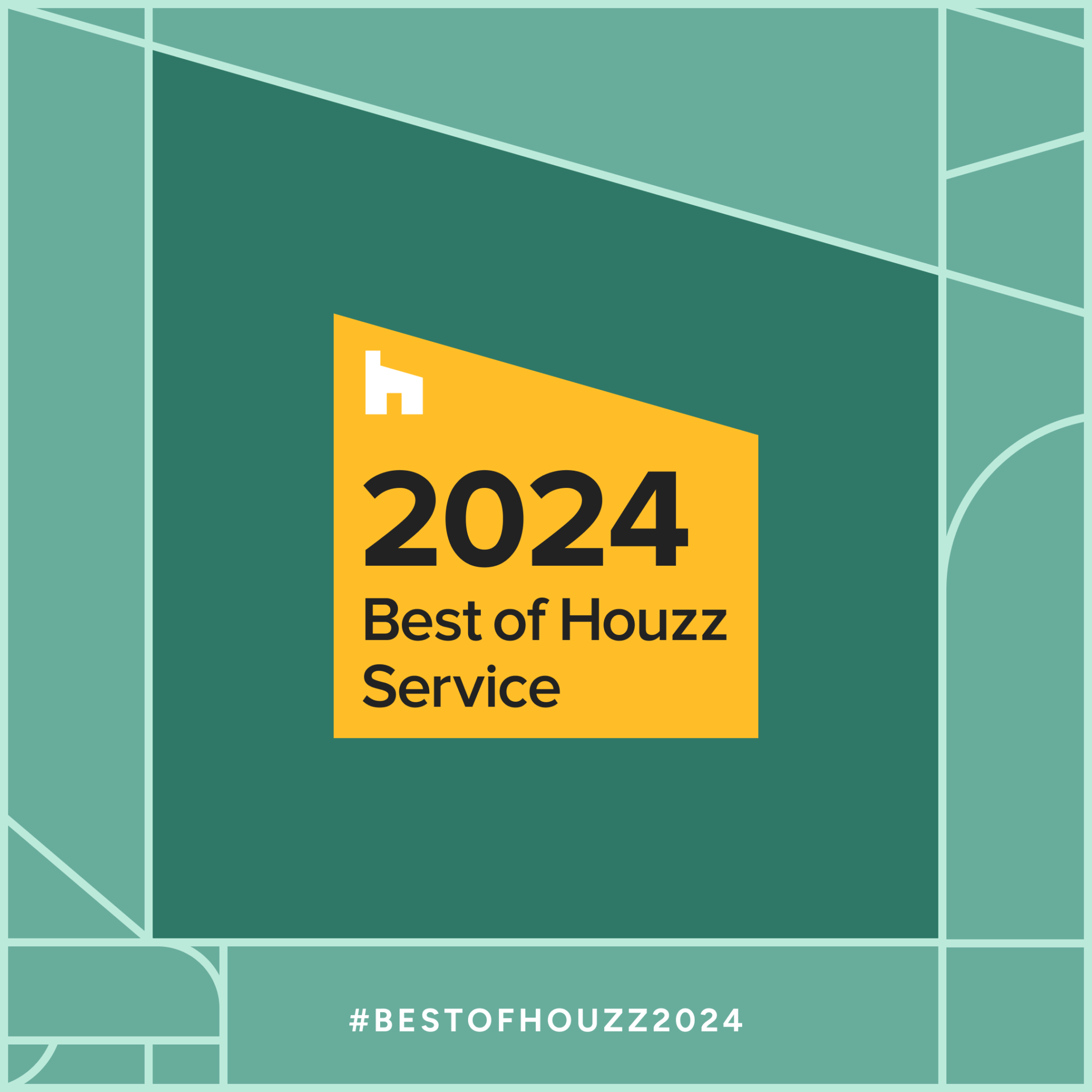 Houzz award best of houzz service 2024 - need for build